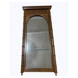 Mid-Century Bamboo Mirror 50 x 22