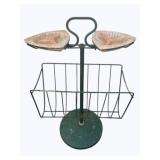 Mid Century Magazine Rack Smoking Stand