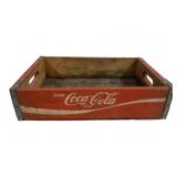 Vintage Wood Coca-Cola Crate 5 x 18 x 12