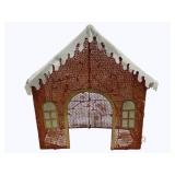 Christmas Lighted House Decoration - 28 x 28 x 10