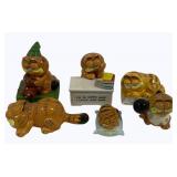 6 Garfield Figures