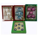4 boxes of Christmas Ornaments