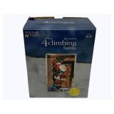 4ft Decorative Climbing Santa in box