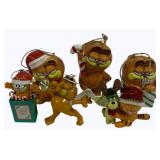6 Garfield Holiday Ornaments