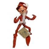Annalee Dolls - Christmas Elf Figure - 10" tall