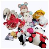 Assorted Stuffed Animals to include Pooh & Eeyore