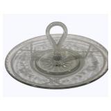 Glass Serving Dish - 10" round