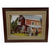 Coca-Cola Framed Print 18 x 22