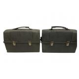 2 Vintage Lunch Boxes by Thermos - 13 x 10 x 5