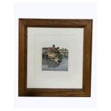 Framed Engraving, Signed & Numbered