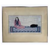 Soliloquy by Will Barnet Screenprint