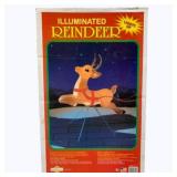 Illuminated Reindeer - sealed in box - 29" tall