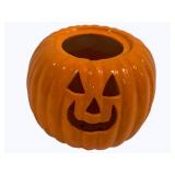 Ceramic Pumpkin w/ NO Lid - 9 x 8