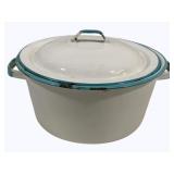 Enamelware Pot w/ Lid 11 x 6.5