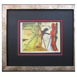 ORIGINAL 1946 DON QUIXOTE A LA MANCHA ILLUSTRATION