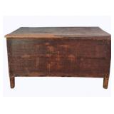 Antique Lift Top Blanket Box