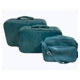 3pc Vintage Luggage Set