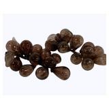 2 Bunches of Glass Grapes - 9.5 x 4