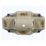 Porcelier Art Deco Ceramic Light Fixture