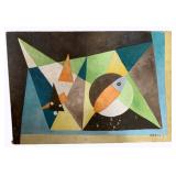 Canvas Painting, Signed 12.5 x 18