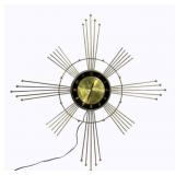 Lux Mid-Century Atomic Starburst Wall Clock