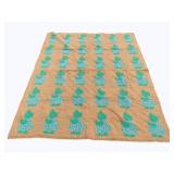 Dutch Girl Hand Stitched Quilt 68 x 82