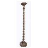 Twist Column Carved 60" Torchere Stand
