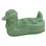 Jadeite Hen Egg Coddler 4 x 6 x 9