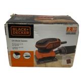 Black & Decker 1/4 Sheet Sander in Box