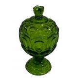 LE Smith Moon & Stars Covered & Footed Candy