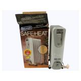 DeLonghi Safeheat Heater - 26 x 12 x 7