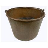 Large Copper Apple Butter Pot - 15 x 20