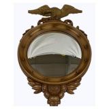 Eagle Adorned Convex Mirror 30 x 18
