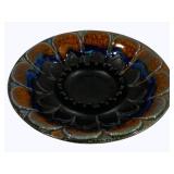 Pottery Ashtray - 9.75 round Haeger - as is