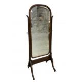 Vintage Tilting Cheval Mirror 68 x 26