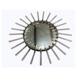 Sunburst Acrylic Rod Mirror 36"