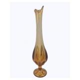 Viking Petal Amber 18" Swung Vase