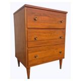 Mid Century Modern 3 Drawer Chest