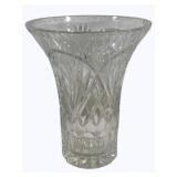 Crystal Vase - 9.5 tall