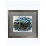 Pastel Art Under Glass 23.5 x 25.5