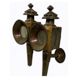 Pair of Antique Carriage Lanterns