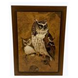 Owl Print 22 x 16