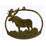 Loyal Order of Moose Brass Plaque