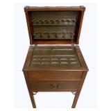 Vintage Lift Top Sewing Stand 27 x 17 x 12