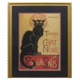 CHAT NOIR BY STEINLEN