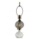 Vintage Glass Lamp 23"