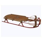 Wooden Vintage Sled