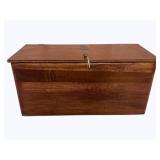 Wood Storage Box - 9 x 18 x 8