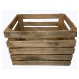 Primitive Wooden Crate - 12 x 15 x 18