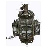 Hanging Light Fixture - 18" tall